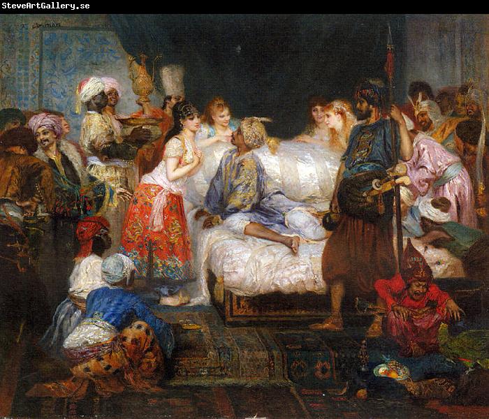 Fernand cormon Le Harem